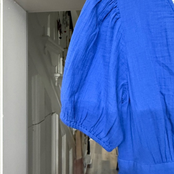 GAP Vibrant Blue Midi Dress - Picture 8 of 11